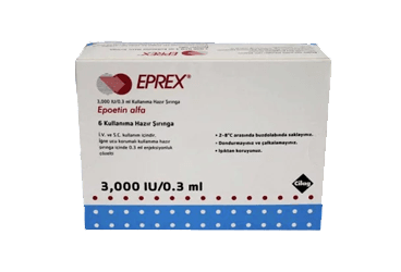 EPREX 0.3 ml 3000 IU 6 hazır şırınga kutu görseli