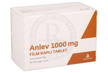 ANLEV 1000 mg film kaplı tablet (50 film kaplı tablet) kutu görseli
