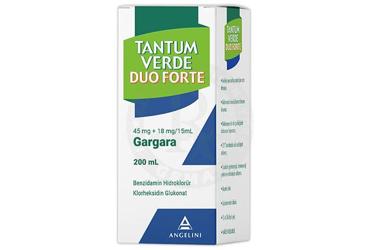 TANTUM VERDE DUO FORTE 45 MG+18 mg/15 ml gargara kutu görseli