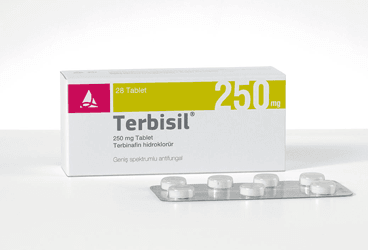 TERBISIL 250 mg 28 tablet kutu görseli