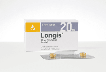 LONGIS 20 mg 2 tablet kutu görseli