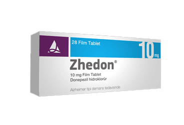 ZHEDON 10 mg 84 film tablet kutu görseli