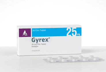 GYREX 25 mg 30 film tablet kutu görseli