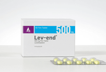 LEV-END 500 mg 50 film tablet kutu görseli