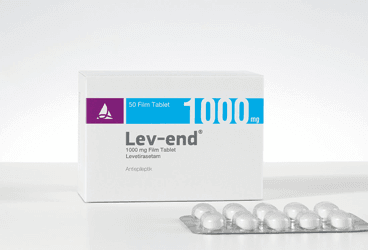 LEV-END 1000 mg 50 film tablet kutu görseli