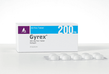 GYREX 200 mg 60 film tablet { Santa Farma } kutu görseli