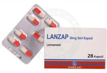 LANZAP 30 mg mikropellet kapsül (28 kapsül) kutu görseli