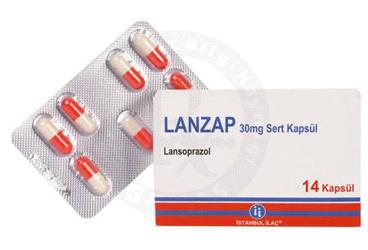 LANZAP 30 mg 14 mikropellet KAPSÜL kutu görseli