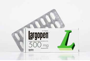 LARGOPEN 500 mg 16 tablet kutu görseli