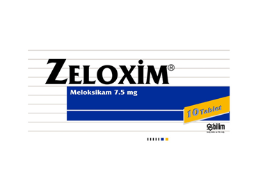 ZELOXIM 7.5 mg 10 tablet kutu görseli