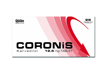 CORONIS 12.5 mg 84 tablet kutu görseli