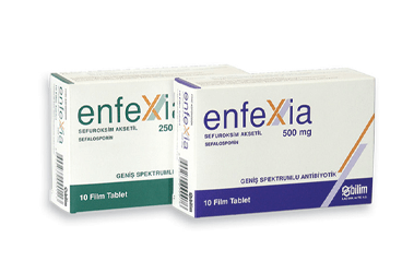 ENFEXIA 500 mg 20 tablet kutu görseli