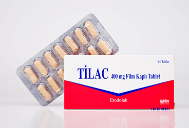 TILAC 400 mg 14 film kaplı tablet kutu görseli
