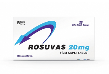 ROSUVAS 20 mg 28 film tablet kutu görseli