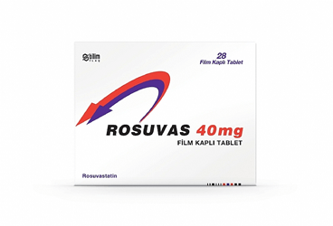 ROSUVAS 40 mg 28 film kaplı tablet kutu görseli