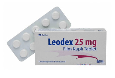 LEODEX 25 mg 20 film kaplı tablet kutu görseli