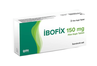 IBOFIX 150 mg 3 film kaplı tablet kutu görseli
