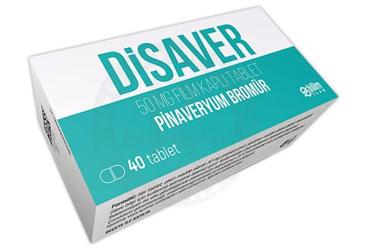 DISAVER 50 mg film kaplı tablet (40 tablet) kutu görseli