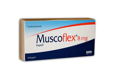 MUSCOFLEX 8 mg 20 kapsül kutu görseli