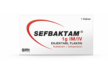 SEFBAKTAM 1 gr enjektabl flakon kutu görseli