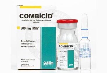 COMBICID IM-IV 500 mg 1 flakon kutu görseli