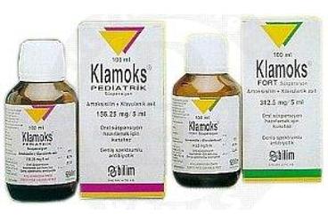 KLAMOKS FORT 312.5 mg oral süspansiyon hazırlamak için kuru toz 100 ml kutu görseli
