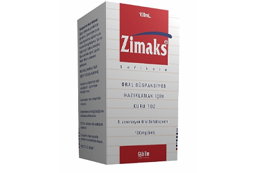 ZIMAKS 100 mg 100 ml süspansiyon kutu görseli