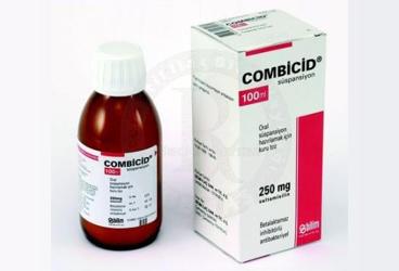 COMBICID 250mg/5ml 100 ml süspansiyon kutu görseli