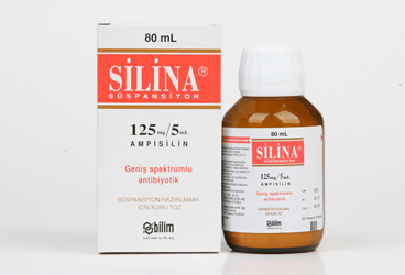 SILINA 125 mg 80 ml süspansiyon kutu görseli