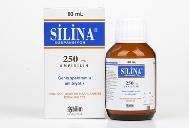 SILINA 250 mg 80 ml süspansiyon kutu görseli