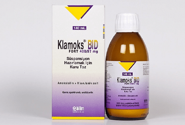 KLAMOKS BID FORT 400/57 süspansiyon hazırlamak için kuru toz 140 ml kutu görseli