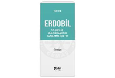 ERDOBIL 175 mg/5 ml oral süspansiyon hazırlamak için toz (200 ml) kutu görseli