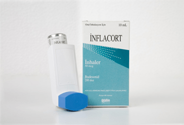 INFLACORT inhaler 50 mcg 200 doz kutu görseli