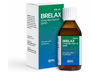BRELAX 1.5 MG+66.5 mg/5 ml şurup (100 ml) kutu görseli