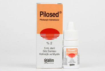 PILOSED % 2 5 ml göz damlası kutu görseli