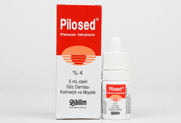 PILOSED % 4 5 ml göz damlası kutu görseli