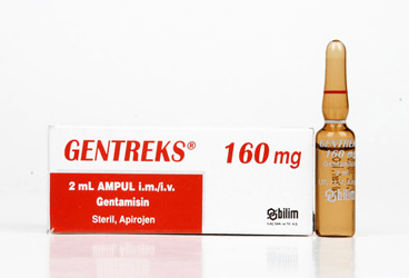 GENTREKS IM-IV 160 mg 1 ampül kutu görseli