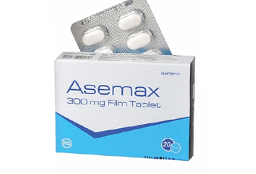 ASEMAX 300 mg 10 film tablet kutu görseli