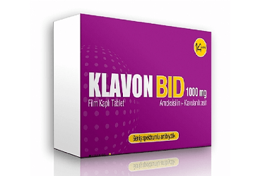 KLAVON-BID 1000 mg 14 film tablet kutu görseli
