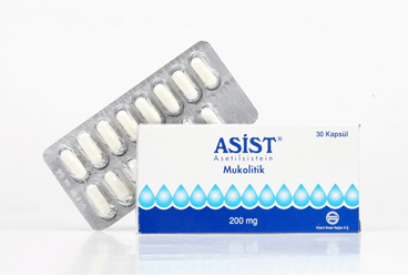 ASIST 200 mg 20 kapsül kutu görseli