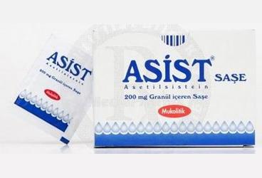 ASIST 200 mg 30 saşe kutu görseli