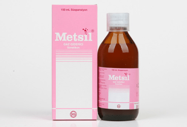 METSIL 5 ml 40 mg 150 ml süspansiyon kutu görseli