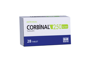 CORBINAL 250 mg 28 tablet kutu görseli