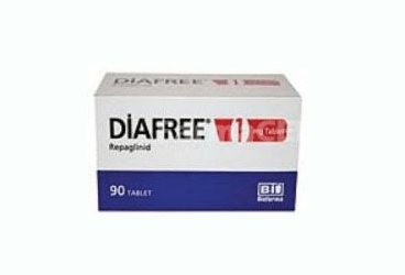 DIAFREE 1 mg 90 tablet kutu görseli