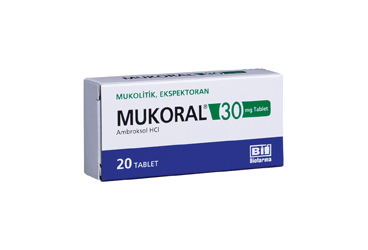 MUKORAL 30 mg 20 tablet kutu görseli