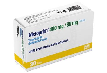 METOPRIM 400 mg/ 80 mg 30 tablet kutu görseli