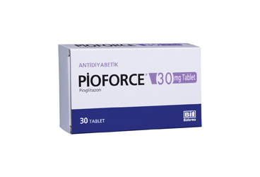 PIOFORCE 30 mg 30 tablet kutu görseli