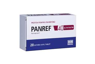 PANREF 40 mg 28 enterik tablet kutu görseli