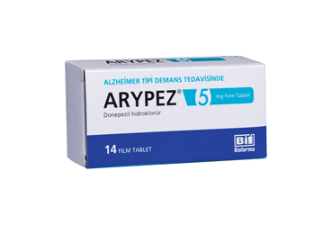 ARYPEZ 5 mg 28 film tablet kutu görseli