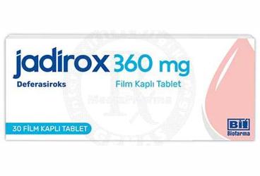 JADIROX 360 mg film kaplı tablet (30 tablet) kutu görseli